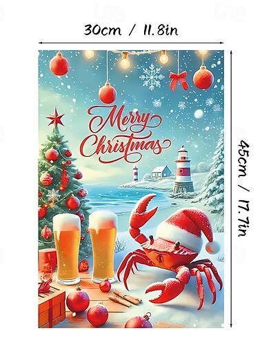  Kerst Tuinvlag Buiten Winter Tuin Decoratie Banner met Sneeuwman Ontwerp Vakantie Huis Porch Vlag Seizoensgebonden Gazon Decor voor Buiten Gebruik