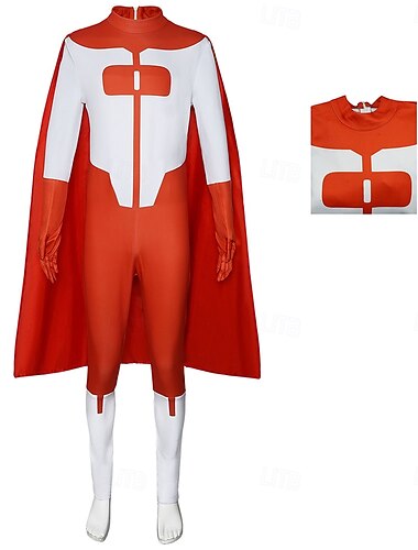  Legyőzhetetlen Atom Éva Szuperhős Omni Man Jelmez Body Szerepjáték Filmsztár jelmez for Férfi Női Felnőttek Mindszentek napja Farsang Teljesítmény Comic Con Anime Expo