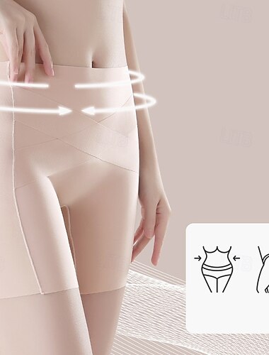  Női Sima Fenékemelés Légáteresztő Hasformáló Body Shaper mert Tornaterem Fitnessz