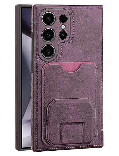  puhelin Etui Käyttötarkoitus Samsung Galaxy S25 S24 S23 S22 Plus Ultra A56 A16 A55 5G A15 A54 Takakuori Tuella Korttipaikka Iskunkestävä Retro TPU PU-nahka