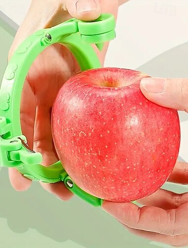  Éplucheur de fruits – acier inoxydable 304, épluchage rapide avec poignée ergonomique, convient aux pommes, pommes de terre &plus, compact &gadget de cuisine durable pour un usage domestique