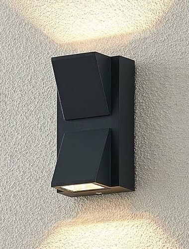  Al Aire Libre LED Moderno Iluminación para pared exterior Baño Al Aire Libre aluminio Luz de pared IP65 85-265V 3 W