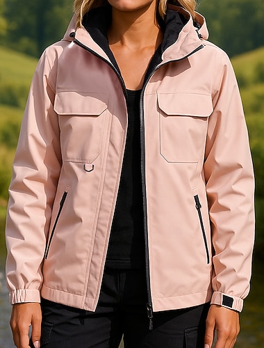 Mulheres Jaqueta Corta-Vento Jaqueta Softshell Jaqueta de Trilha Ao ar livre Prova-de-Água A Prova de Vento Roupas de caminhada Roupas de caminhada Primavera Outono Blusas Campismo / Escursão   Mulheres Jaqueta Corta-Vento Jaqueta Softshell Jaqueta de Trilha Ao ar livre Prova-de-Água A Prova de Vento Roupas de caminhada Roupas de caminhada Primavera Outono Blusas Campismo / Escursão
