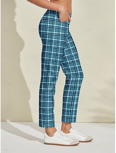 Mulheres Calças de golfe Azul Calças Roupas femininas de golfe, roupas, roupas, roupas   Mulheres Calças de golfe Azul Calças Roupas femininas de golfe, roupas, roupas, roupas