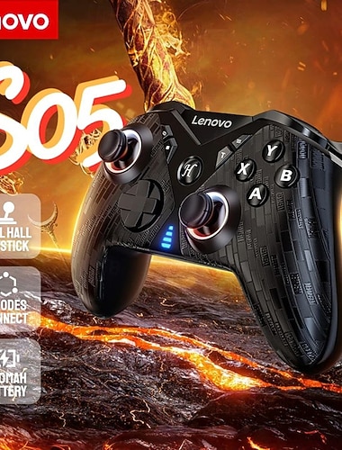  lenovo s05 játékvezérlő rgb vezeték nélküli gamepad hall effektusú joystick kapcsolóhoz/2/oled/lite pc-hez iphone android telefonokhoz