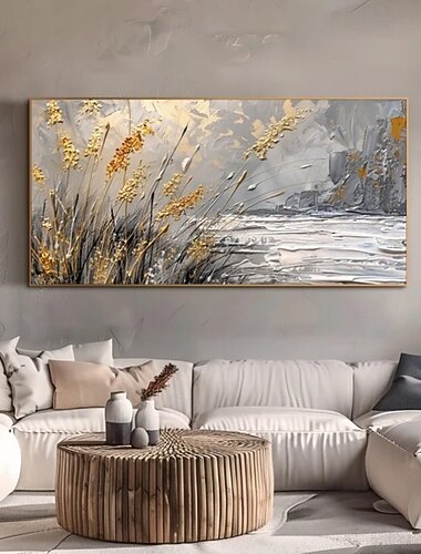  handgefertigtes Ölgemälde auf Leinwand, Wandkunst, Dekoration, moderne abstrakte Textur für Wohnzimmer, Heimdekoration, gespannter Rahmen, hängendes Gemälde/gerolltes rahmenloses, ungedehntes Gemälde