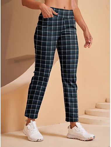 Mulheres Calças de golfe Verde Escuro Calças Roupas femininas de golfe, roupas, roupas, roupas   Mulheres Calças de golfe Verde Escuro Calças Roupas femininas de golfe, roupas, roupas, roupas