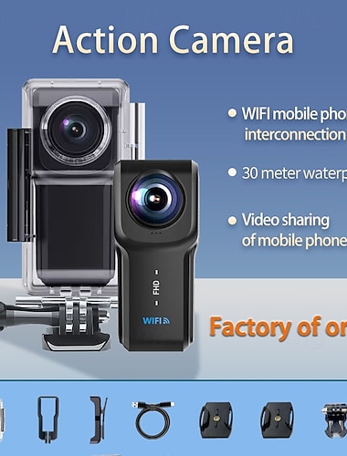  PD3 Actiecamera Draagbaar Oplaadbaar Opname van beeld- en videofunctie Waterbestendig Mini 1.18 inch(es) 2MP CMOS 1080p 128 GB Lahja