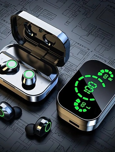  YD04 TWS True draadloze hoofdtelefoon In het oor Bluetooth 5.3 LED Lamp Sportief voor Apple Samsung Huawei Xiaomi MI Joggen Wandeltochten Hardlopen Gamen op mobiele telefoons