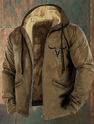 Férfi Kapucnis felsőrész Teljes cipzáros kapucnis Sherpa polár kapucnis pulóver Barna Kapucni Színes Tehén Zsinór Becipzároz Kollázs Sport & Szabadtéri Napi Szabadság Poliészter Utcai sikk Alap   Férfi Kapucnis felsőrész Teljes cipzáros kapucnis Sherpa polár kapucnis pulóver Barna Kapucni Színes Tehén Zsinór Becipzároz Kollázs Sport & Szabadtéri Napi Szabadság Poliészter Utcai sikk Alap