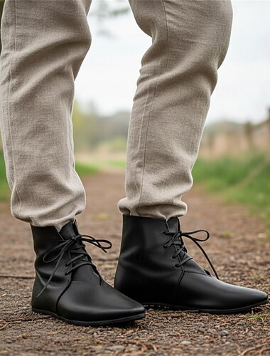  レトリ／ヴィンテージ 中世 ルネッサンス シューズ 仮装 男性用 女性用 男女兼用 セルティック 海賊 ハロウィーン カーニバル マスカレード イベント／パーティー マスカレード 成人 シューズ