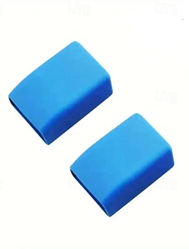  2 יחידות כיסויי אבזם חגורות בטיחות לרכב עמידים בפני שריטות, חומר לטקס עמיד, צבעים מרובים, קל להתקנה, התאמה אוניברסלית, מגן מפני לכלוך ומוסיף נגיעת צבע