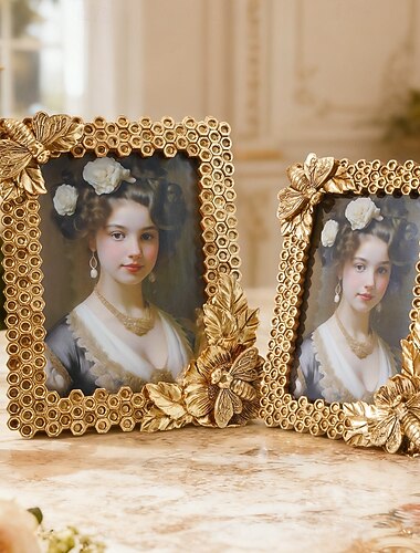  Współczesny współczesny Żywica Specyfikacja Ramki do zdjęć Dekoracje ścienne, 1 szt. Ramki do zdjęć