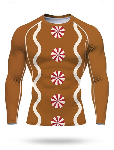  Jul Herr Unisex T-shirt för jogging Atletisk skjorta Gymtröja Konditionströja Träningsskjorta Långärmad T-shirt UPF 50 UV-resistent UPF 50+ Mjuk Mountainbike Gymträning Mountain bike Sportkläder