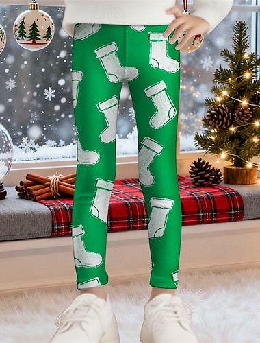 Девочки 3D Графика Брюки Леггинсы Весна Осень Симпатичные Стиль Классический Дети 4-12 лет на открытом воздухе Повседневные Стандартный   Девочки 3D Графика Брюки Леггинсы Весна Осень Симпатичные Стиль Классический Дети 4-12 лет на открытом воздухе Повседневные Стандартный