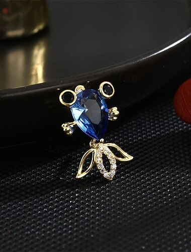  תפס לשיער קלאסי רטרו חיה אופנתי סגנון חמוד מותאם אישית פשוט טרנדי סִכָּה תכשיטים כחול עבור חתונה מפלגה מתנה ארוסים נשף רקודים פֶסטִיבָל