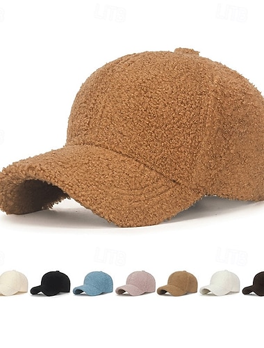  Miesten Talvihatut Talven lämmin lippalakki Talvi baseball-lippis korvaläpäillä Talvi pesäpallolippis Musta Valkoinen Polyesteri Fleece Muoti Moderni nykyaikainen Arki-asut Deitti Yksivärinen