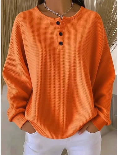 سويت شيرت نسائي أنيق للارتداء في الشارع يوميًا بلون سادة مضلع ورقبة على شكل حرف V مضفرة مطبوعة بأكمام طويلة بلوزات عادية محبوكة رسمية خارجية للمنزل باللونين الأسود والأبيض للربيع والخريف   سويت شيرت نسائي أنيق للارتداء في الشارع يوميًا بلون سادة مضلع ورقبة على شكل حرف V مضفرة مطبوعة بأكمام طويلة بلوزات عادية محبوكة رسمية خارجية للمنزل باللونين الأسود والأبيض للربيع والخريف