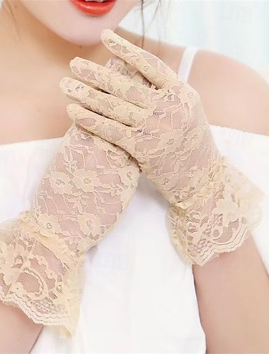  Γυναικεία 1 ζευγάρι Ακροδάχτυλα / Γάντια χωρίς δάχτυλα Κομψό στυλ street / Υπαίθριο Γάντια - Σκέτο Κομψό / Ολόκληρο το Δάχτυλο