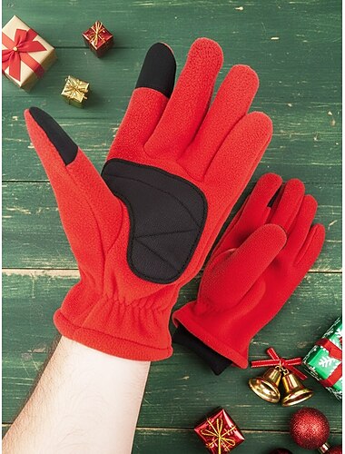 Guanti touchscreen unisex, regalo di Natale, multicolore, materiale in poliestere e lana sintetica, guanti invernali caldi per smartphone e tablet, perfetti come regali di Natale e attività all'aperto   Guanti touchscreen unisex, regalo di Natale, multicolore, materiale in poliestere e lana sintetica, guanti invernali caldi per smartphone e tablet, perfetti come regali di Natale e attività all'aperto