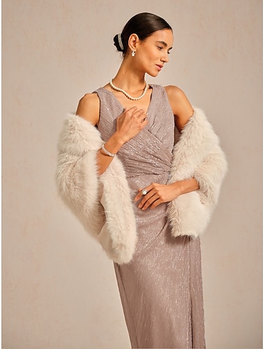  Damen Wintermantel warm Schal Schal elegant formell täglich Revers übergroße Halbarm Oberbekleidung weiß Herbst Winter