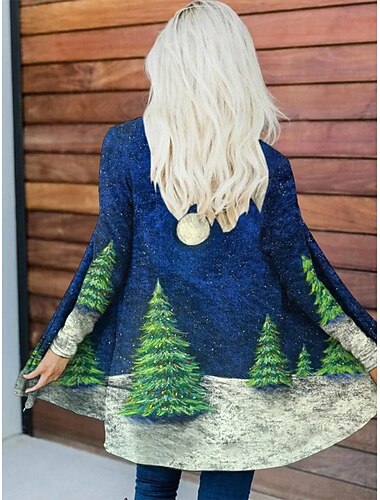 نسائي معطف شتوي عباءة مع غطاء للرأس سريع جاف خفة الوزن حياكة الأمام مفتوح نشيط مبالغ فيه كاجوال شجرة الكريسماس فضفاض طويلة نوع من غير طوق عادي كم طويل ملابس خارجية أصفر أحمر أزرق الخريف الشتاء   نسائي معطف شتوي عباءة مع غطاء للرأس سريع جاف خفة الوزن حياكة الأمام مفتوح نشيط مبالغ فيه كاجوال شجرة الكريسماس فضفاض طويلة نوع من غير طوق عادي كم طويل ملابس خارجية أصفر أحمر أزرق الخريف الشتاء