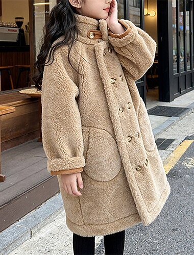 Παιδιά Κοριτσίστικα Μπουφάν από τεχνητό σουέτ Μπουφάν fleece Jachetă Συμπαγές Χρώμα Μοντέρνα Τσέπη Διατηρείτε Ζεστό Αντιανεμικό ΕΞΩΤΕΡΙΚΟΥ ΧΩΡΟΥ Παλτό Εξωτερικά ενδύματα 4-12 χρόνια Φθινόπωρο Χακί   Παιδιά Κοριτσίστικα Μπουφάν από τεχνητό σουέτ Μπουφάν fleece Jachetă Συμπαγές Χρώμα Μοντέρνα Τσέπη Διατηρείτε Ζεστό Αντιανεμικό ΕΞΩΤΕΡΙΚΟΥ ΧΩΡΟΥ Παλτό Εξωτερικά ενδύματα 4-12 χρόνια Φθινόπωρο Χακί