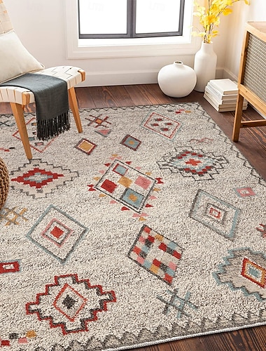  Ковры марокканские для гостиной и спальни винтажный роскошный стиль большой ковёр у кровати софы кофе-стола мягкий нескользящий машинная стирка домашнее акцентное украшение