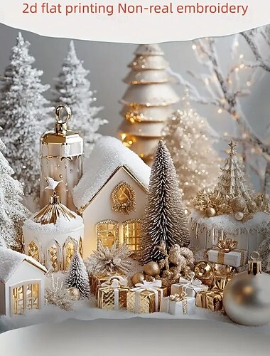  1 stk Fløyel Putecover, Trykt mønster Enkel Fritid Kvadrat Glidelås Tradisjonell Klassisk