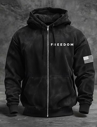  4 juli 2026 250ste Memorial Day Mannen Designer Amerikaanse Vlag Hoodie Lange Mouwen Hoodie Sweatshirt Buiten Dagelijks