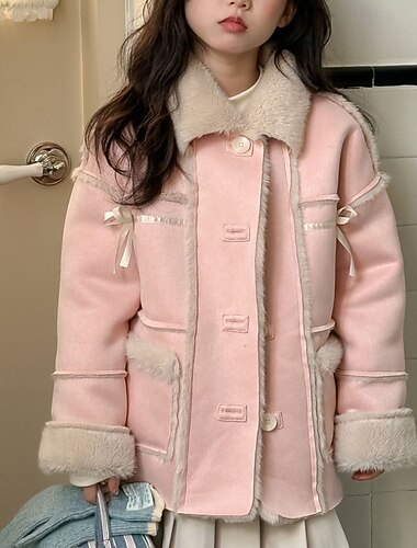 Παιδιά Κοριτσίστικα Μπουφάν από τεχνητό σουέτ Μπουφάν fleece Jachetă Συμπαγές Χρώμα Μοντέρνα Τσέπη Διατηρείτε Ζεστό Αντιανεμικό ΕΞΩΤΕΡΙΚΟΥ ΧΩΡΟΥ Παλτό Εξωτερικά ενδύματα 4-12 χρόνια Φθινόπωρο   Παιδιά Κοριτσίστικα Μπουφάν από τεχνητό σουέτ Μπουφάν fleece Jachetă Συμπαγές Χρώμα Μοντέρνα Τσέπη Διατηρείτε Ζεστό Αντιανεμικό ΕΞΩΤΕΡΙΚΟΥ ΧΩΡΟΥ Παλτό Εξωτερικά ενδύματα 4-12 χρόνια Φθινόπωρο