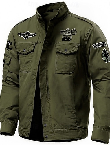 Miesten Eläin Hauska Cargo takki Tuulitakki Sotilaallinen takki Käytännöllinen Vapaa-aika ulko- Retkeily ja vaellus Kirjailtu Sivutaskut Vetoketju edessä Syksy Talvi Stand-kaula-aukko Pitkähihainen   Miesten Eläin Hauska Cargo takki Tuulitakki Sotilaallinen takki Käytännöllinen Vapaa-aika ulko- Retkeily ja vaellus Kirjailtu Sivutaskut Vetoketju edessä Syksy Talvi Stand-kaula-aukko Pitkähihainen