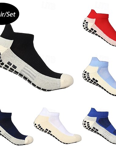  男性用 5ペア マルチパック ソックス ランニングソックス カジュアルソックス ブラック ホワイト カラー カラーブロック バケーション スポーツ 日常 ベーシック 普通の厚さ 秋 冬 ファッション カジュアル