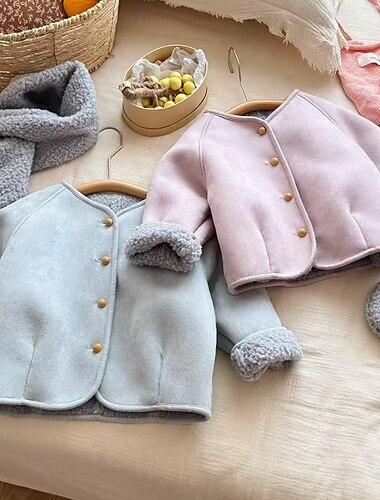 Παιδιά Κοριτσίστικα Μπουφάν από τεχνητό σουέτ Μπουφάν fleece Jachetă Συμπαγές Χρώμα Μοντέρνα Τσέπη Διατηρείτε Ζεστό Αντιανεμικό ΕΞΩΤΕΡΙΚΟΥ ΧΩΡΟΥ Παλτό Εξωτερικά ενδύματα 4-12 χρόνια Φθινόπωρο   Παιδιά Κοριτσίστικα Μπουφάν από τεχνητό σουέτ Μπουφάν fleece Jachetă Συμπαγές Χρώμα Μοντέρνα Τσέπη Διατηρείτε Ζεστό Αντιανεμικό ΕΞΩΤΕΡΙΚΟΥ ΧΩΡΟΥ Παλτό Εξωτερικά ενδύματα 4-12 χρόνια Φθινόπωρο