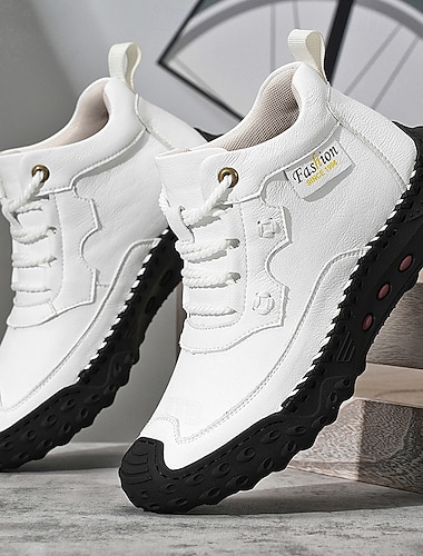 Botas masculinas brancas de couro sintético feitas à mão – acabamento premium, elegantes e confortáveis, ideais para uso casual e trajes casuais elegantes   Botas masculinas brancas de couro sintético feitas à mão – acabamento premium, elegantes e confortáveis, ideais para uso casual e trajes casuais elegantes