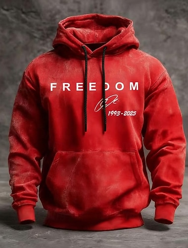  4 juli 2026 250:e minnesdagen mäns streetwear grafisk amerikansk flagga crew neck lång ärm hoodie sweatshirt casual utomhus street