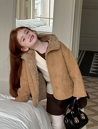 Παιδιά Κοριτσίστικα Μπουφάν από τεχνητό σουέτ Μπουφάν fleece Jachetă Συμπαγές Χρώμα Μοντέρνα Φερμουάρ Τσέπη Διατηρείτε Ζεστό Αντιανεμικό ΕΞΩΤΕΡΙΚΟΥ ΧΩΡΟΥ Παλτό Εξωτερικά ενδύματα 4-12 χρόνια Φθινόπωρο   Παιδιά Κοριτσίστικα Μπουφάν από τεχνητό σουέτ Μπουφάν fleece Jachetă Συμπαγές Χρώμα Μοντέρνα Φερμουάρ Τσέπη Διατηρείτε Ζεστό Αντιανεμικό ΕΞΩΤΕΡΙΚΟΥ ΧΩΡΟΥ Παλτό Εξωτερικά ενδύματα 4-12 χρόνια Φθινόπωρο