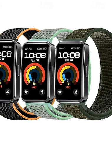 3-pack smartklockarmband kompatibelt med Huawei Band 10 Band 9 Band 8 smartklockarm flätat justerbart andningsbart sportarmband ersättningsarmband för Huawei Band 10 / Huawei Band 9 / Huawei Band 8   3-pack smartklockarmband kompatibelt med Huawei Band 10 Band 9 Band 8 smartklockarm flätat justerbart andningsbart sportarmband ersättningsarmband för Huawei Band 10 / Huawei Band 9 / Huawei Band 8