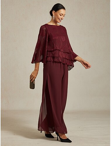  Γυναικεία Δαντελένιο πουκάμισο Μπλούζα Ντυτές μπλούζες Μπλούζες σιφόν Συμπαγές Χρώμα Φλοράλ Κομψό Στυλάτο Καθημερινό Μισό μανίκι Ριχτά μανίκια Χαμόγελο Κανονικά μπλουζάκια