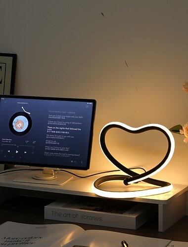  tafellamp / leeslamp / bedlampen verstelbaar modern eigentijds / scandinavisch stijl dc-aangedreven usb-aangedreven voor slaapkamer / studeerkamer / kantoor metaal / abs usb zwart + witte lampenkap