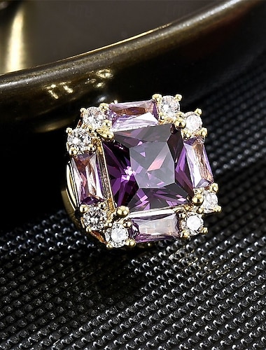  Броши геометрический Винтаж Роскошь Брошь Бижутерия Лиловый Назначение Свадьба Для вечеринок Подарок Обручение Выпускной фестиваль