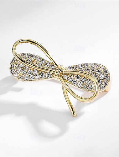  Броши Бабочка Мода На заказ Простой Брошь Бижутерия Золотой Назначение Свадьба Для вечеринок Подарок Обручение Выпускной фестиваль