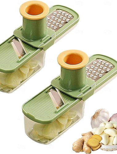  3 σε 1 σκορδόψυκτος, κόφτης, κιμάς &μηχανή κοπής κιμά, βαρέως τύπου πλαστικός επεξεργαστής με λαβή &συμπαγής κλειδαριά, πολλαπλών χρήσεων για σκόρδο, λαχανικά, κρέας, τυρί