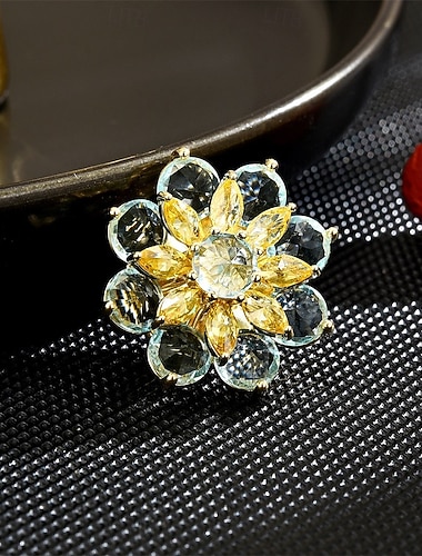  Броши Цветы Элегантный стиль Симпатичные Стиль Роскошь Брошь Бижутерия Золотой Назначение Свадьба Для вечеринок Подарок Обручение Выпускной фестиваль