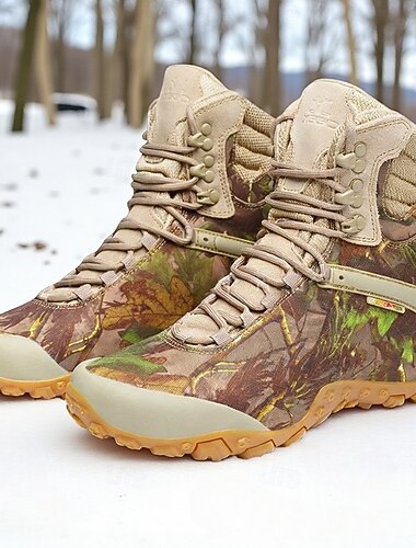  Waterdichte camouflage tactische laarzen voor heren met antislipzool, outdoor jacht- en wandelschoenen voor militaire gevechten