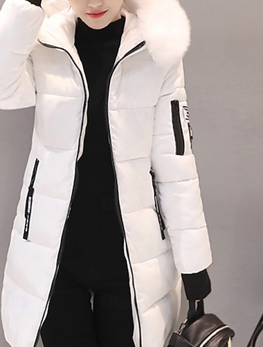 نسائي معطف شتوي سترة هوديي حديقة الدفء مريح سحاب جيب نشيط كاجوال سهل الأماكن المفتوحة عطلة مناسب للبس اليومي مناسب للخارج طويلة مع قبعة عادي كم طويل ملابس خارجية أسود أبيض وردي بلاشيهغ الخريف الشتاء   نسائي معطف شتوي سترة هوديي حديقة الدفء مريح سحاب جيب نشيط كاجوال سهل الأماكن المفتوحة عطلة مناسب للبس اليومي مناسب للخارج طويلة مع قبعة عادي كم طويل ملابس خارجية أسود أبيض وردي بلاشيهغ الخريف الشتاء