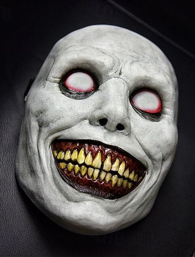  Страшные улыбающиеся демоны День всех святых Маски Товары для Хэллоуина Хэллоуин Ужас Веселая Страшный костюм Взрослые Муж. Жен. Универсальные Хэллоуин Карнавал Вторник на масляной неделе