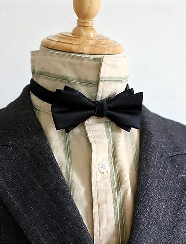  Per uomo Papillon Moderno Contemporaneo Fiocco Colore Solido / Tinta Unita Ricevimento di matrimonio Abbigliamento quotidiano