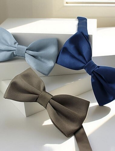  Муж. Бабочка Офисный Традиционный / классический Бант Сплошной/однотонный цвет Торжественное мероприятие Свидание Праздник совершеннолетия