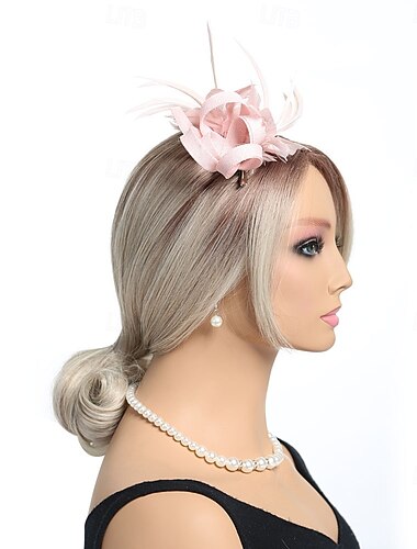  Palarioare Pene Pălărie Nuntă Serată Petrecere ceai Kentucky Derby Cursă de cai Elegant Epocă Cu Pene Diadema Articole Pentru Cap